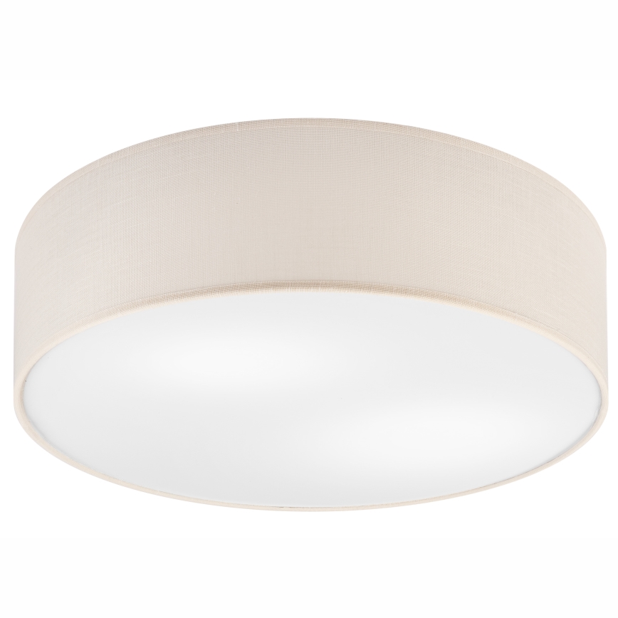 Plafoniera SIRJA DOUBLE 4xE27/15W/230V diametro 45 cm color crema