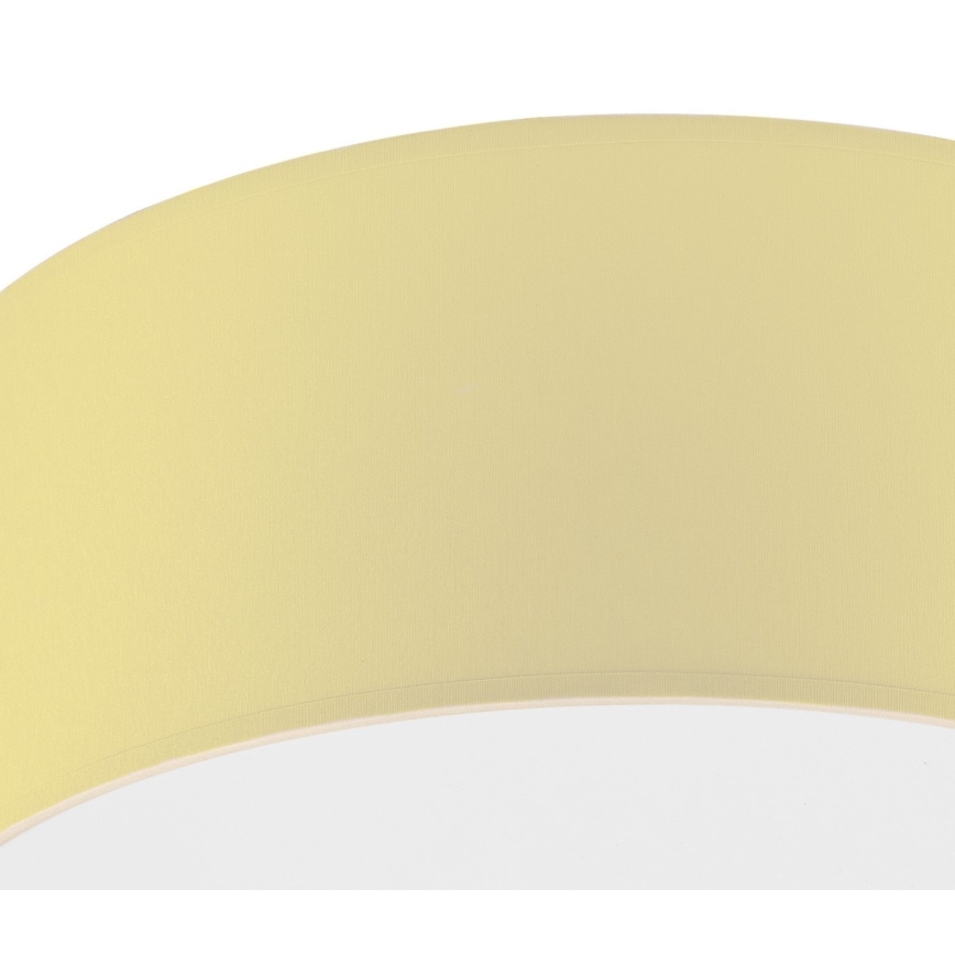 Plafoniera SIRJA PASTEL 1xE27/60W/230V diametro 35 cm giallo