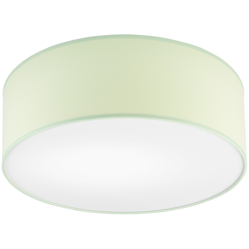 Plafoniera SIRJA PASTEL 1xE27/60W/230V diametro 35 cm verde
