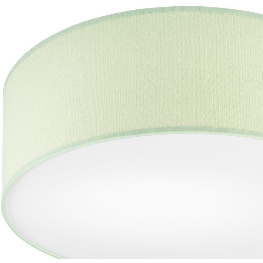 Plafoniera SIRJA PASTEL 1xE27/60W/230V diametro 35 cm verde