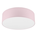 Plafoniera SIRJA PASTEL 2xE27/15W/230V Ø 45 cm rosa