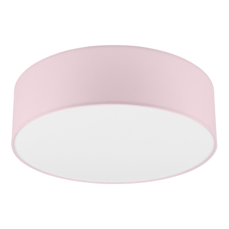 Plafoniera SIRJA PASTEL 2xE27/60W/230V diametro 45 cm rosa