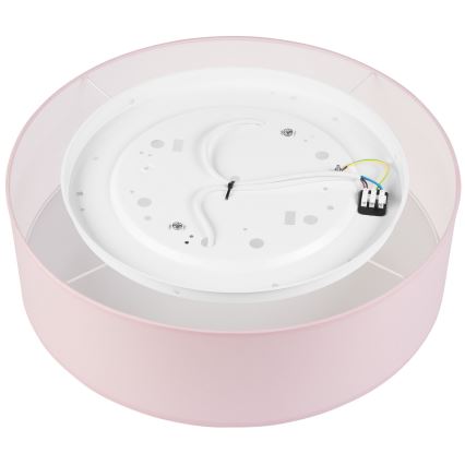 Plafoniera SIRJA PASTEL 2xE27/60W/230V diametro 45 cm rosa