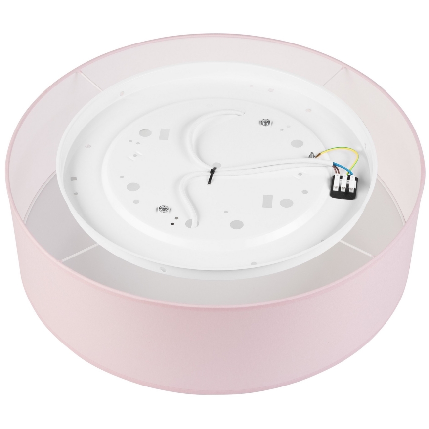 Plafoniera SIRJA PASTEL 2xE27/60W/230V diametro 45 cm rosa