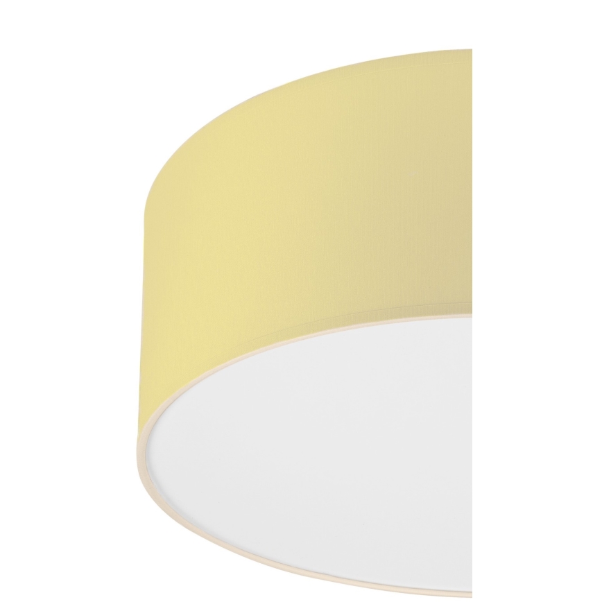 Plafoniera SIRJA PASTEL DOUBLE 2xE27/15W/230V diametro 35 cm giallo