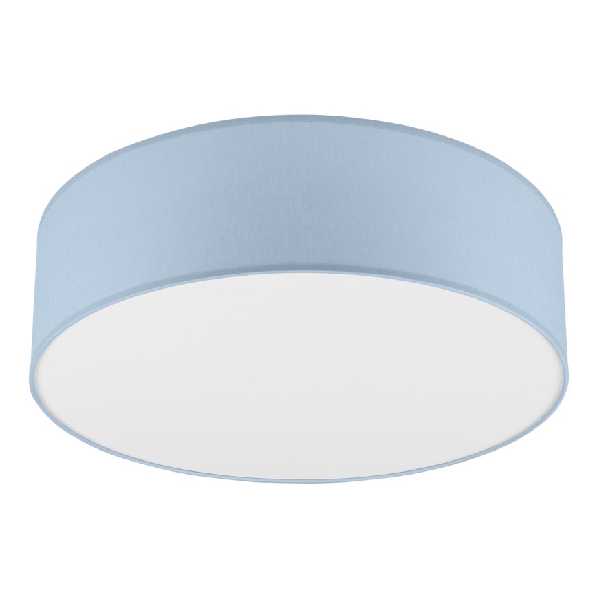 Plafoniera SIRJA PASTEL DOUBLE 4xE27/15W/230V diametro 45 cm blu