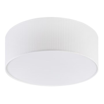 Plafoniera SIRJA PLISADO 2xE27/15W/230V Ø 35 cm bianca