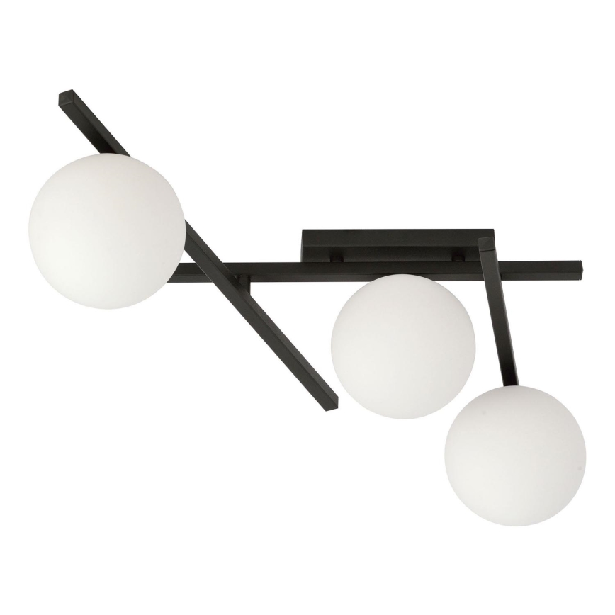 Plafoniera SMART 3xE14/10W/230V nero/bianco