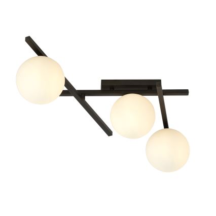 Plafoniera SMART 3xE14/10W/230V nero/bianco