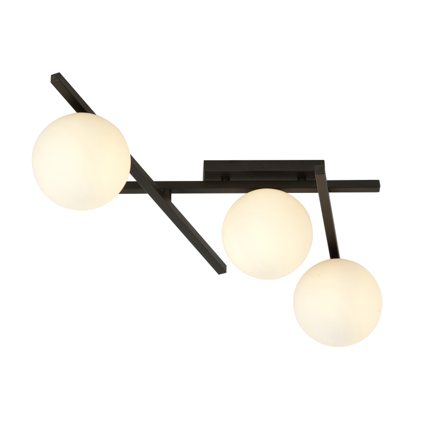 Plafoniera SMART 3xE14/10W/230V nero/bianco