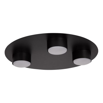 Plafoniera STAR 3xGX53/12W/230V nero