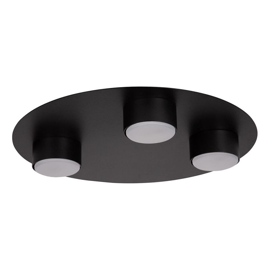 Plafoniera STAR 3xGX53/12W/230V nero