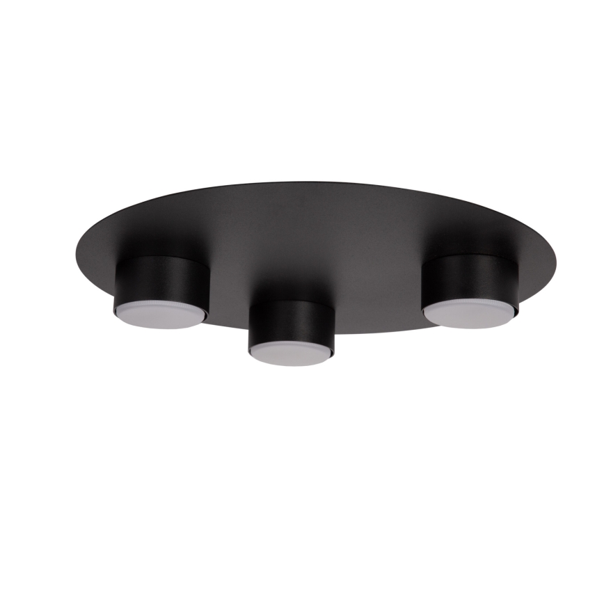 Plafoniera STAR 3xGX53/12W/230V nero