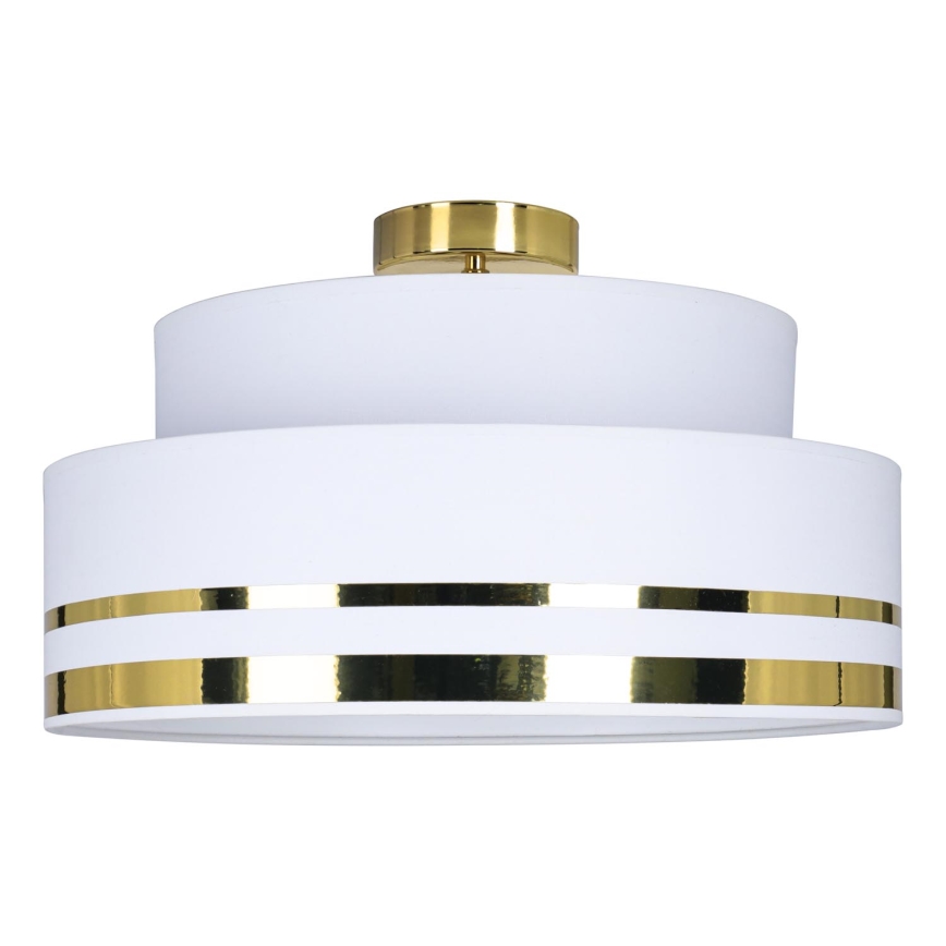Plafoniera TAMI 1xE27/60W/230V color crema/oro