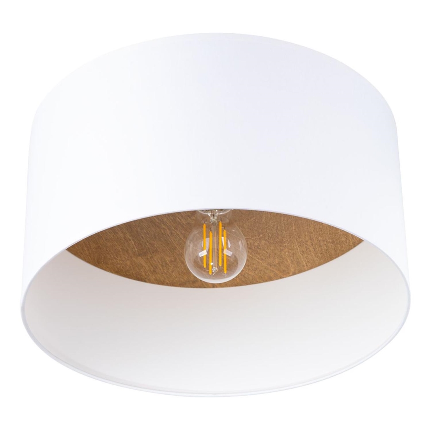 Plafoniera TELESTO 1xE27/15W/230V diametro 35 cm bianco/beige