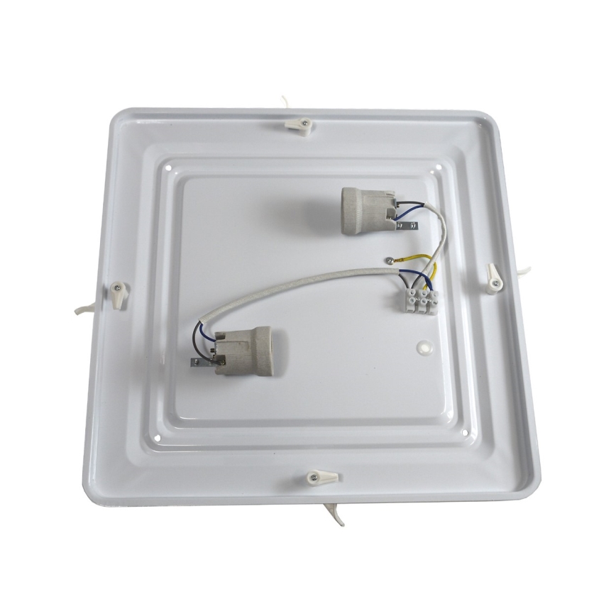 Plafoniera VITAL 2xE27/60W/230V cromo opaco