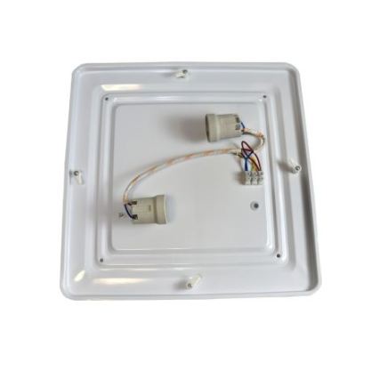 Plafoniera WILTON 2xE27/60W/230V 33x33 cm antracite