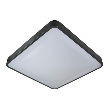 Plafoniera WILTON 2xE27/60W/230V 37,5x37,5 cm nero
