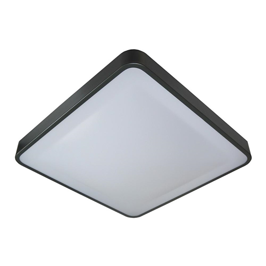 Plafoniera WILTON 2xE27/60W/230V 37,5x37,5 cm nero