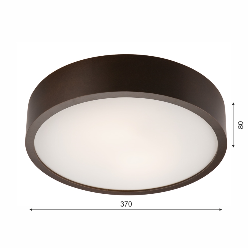 Plafonnier 2xE27/60W/230V pin - certifié FSC