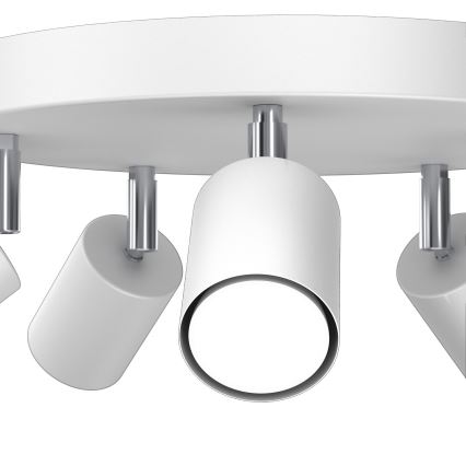 Plafonnier à 5 spots FUN 5xGU10/8W/230V, blanc