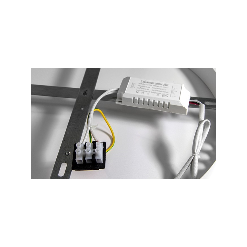 Plafonnier à intensité variable ARIES LED/54W/230V 3000-6500K + Télécommande