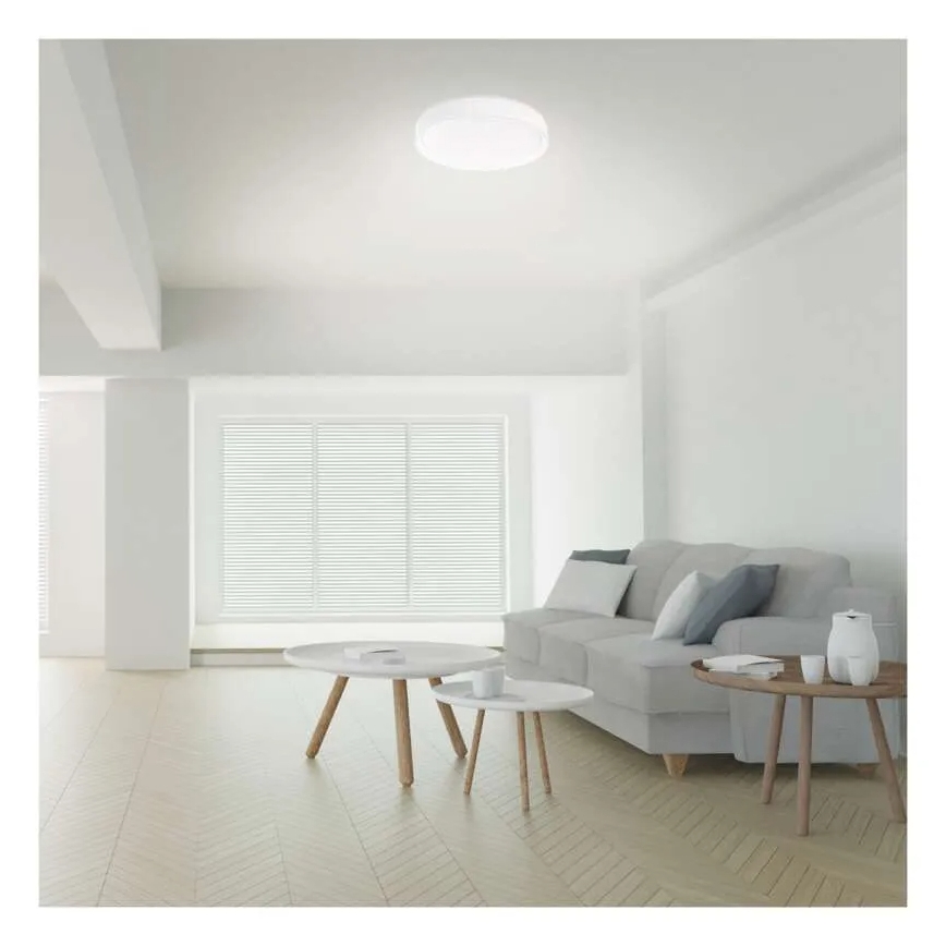 Plafonnier à intensité variable GoSmart LED/30W/230V d. 40 cm 2700-6500K Wi-Fi Tuya + télécommande