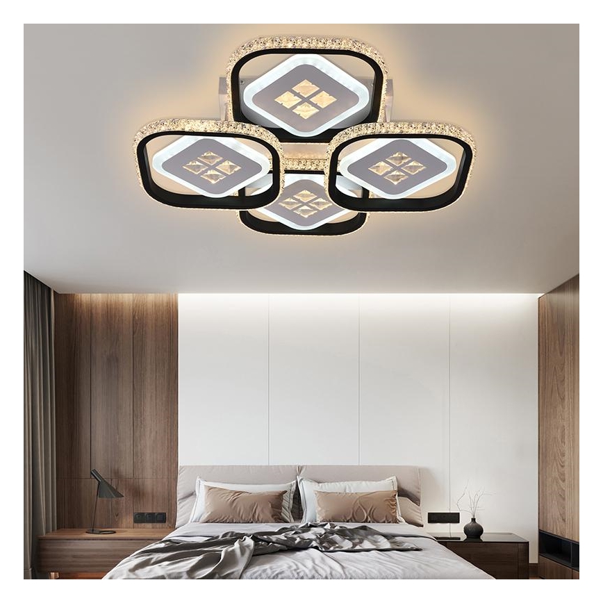 Plafonnier à intensité variable LED/130W/230V 3000-6500K + Télécommande