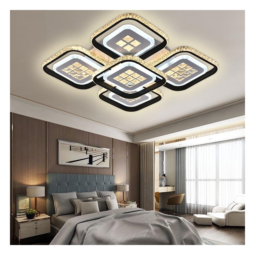 Plafonnier à intensité variable LED/180W/230V 3000-6500K + Télécommande