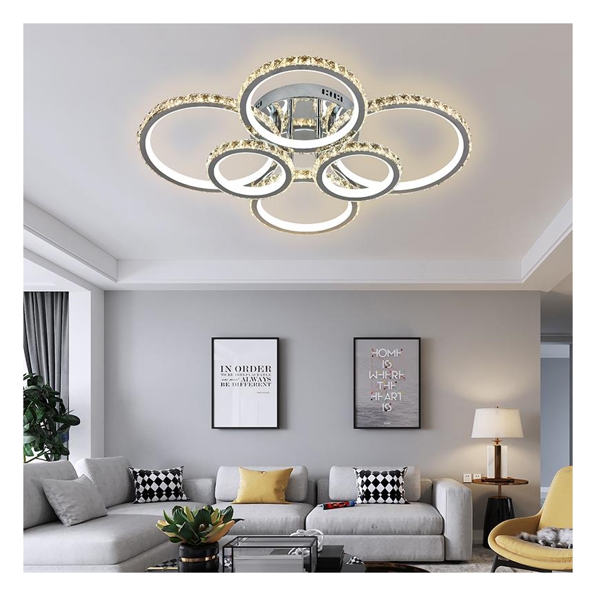 Plafonnier à intensité variable LED/205W/230V 3000-6500K + Télécommande