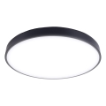 Plafonnier à intensité variable LED/30W/230V 3000-6500K d. 30 cm noir + Télécommande