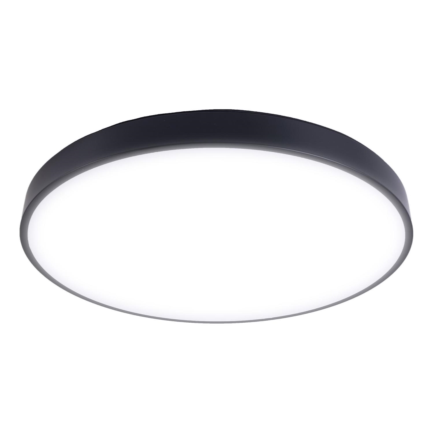 Plafonnier à intensité variable LED/30W/230V 3000-6500K d. 30 cm noir + Télécommande