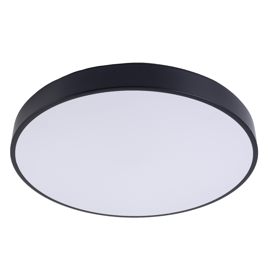 Plafonnier à intensité variable LED/30W/230V 3000-6500K d. 30 cm noir + Télécommande