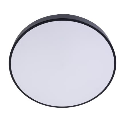 Plafonnier à intensité variable LED/30W/230V 3000-6500K d. 30 cm noir + Télécommande