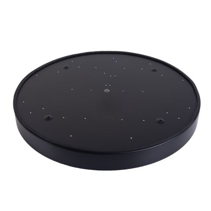 Plafonnier à intensité variable LED/30W/230V 3000-6500K d. 30 cm noir + Télécommande