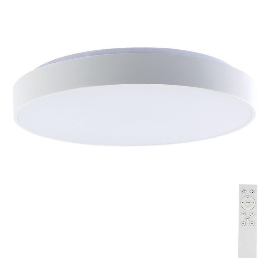 Plafonnier à intensité variable LED/40W/230V 3000-6500K 39,5 cm blanc + télécommande