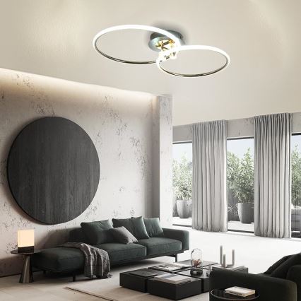 Plafonnier à intensité variable LED/48W/230V 3000-6500K + télécommande