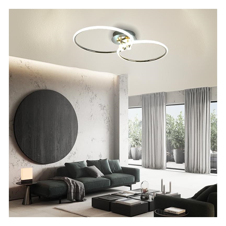 Plafonnier à intensité variable LED/48W/230V 3000-6500K + télécommande