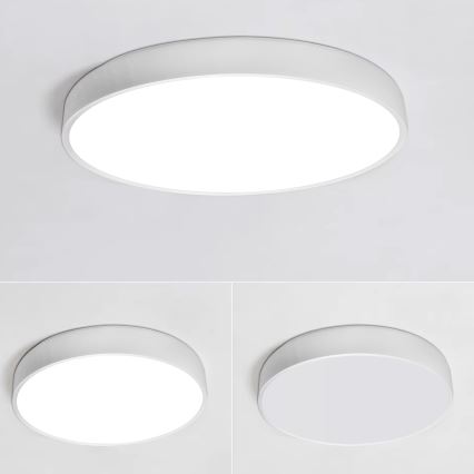 Plafonnier à intensité variable LED/50W/230V 3000-6500K d. 50 cm blanc + Télécommande