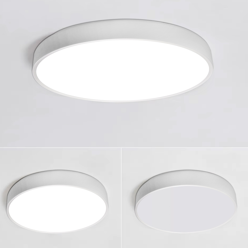 Plafonnier à intensité variable LED/50W/230V 3000-6500K d. 50 cm blanc + Télécommande