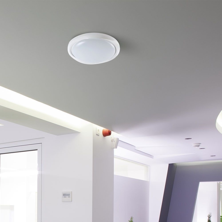 Plafonnier à intensité variable LED/60W/230V 3000-6500K 49,2 cm blanc + télécommande