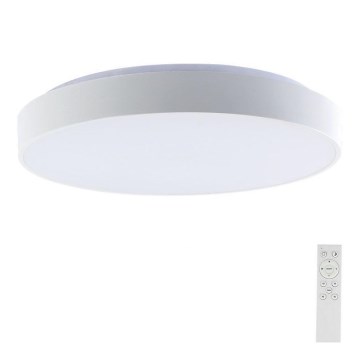 Plafonnier à intensité variable LED/60W/230V 3000-6500K 49,5 cm blanc + télécommande