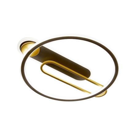 Plafonnier à intensité variable LED/60W/230V 3000-6500K noir + télécommande
