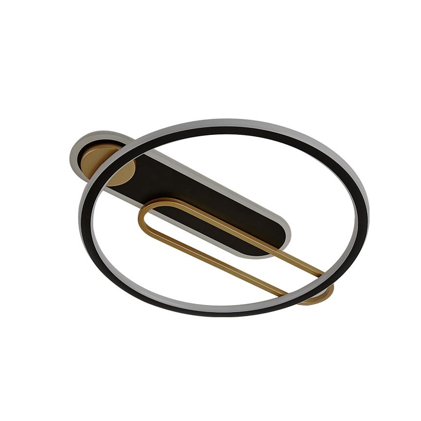 Plafonnier à intensité variable LED/60W/230V 3000-6500K noir + télécommande