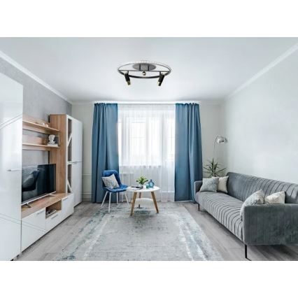 Plafonnier à intensité variable LED/60W/230V 3000-6500K noir + télécommande