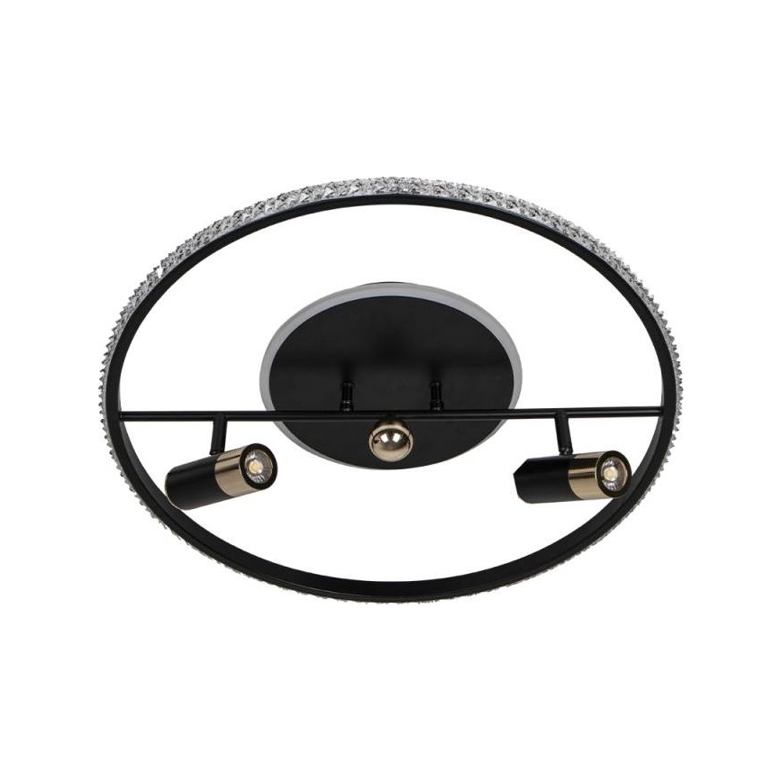 Plafonnier à intensité variable LED/60W/230V 3000-6500K noir + télécommande