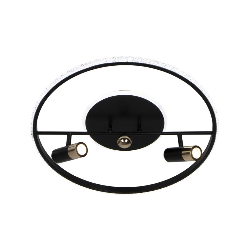 Plafonnier à intensité variable LED/60W/230V 3000-6500K noir + télécommande