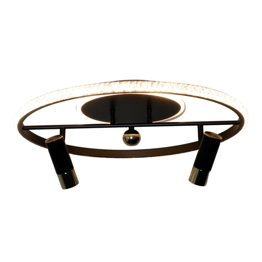 Plafonnier à intensité variable LED/60W/230V 3000-6500K noir + télécommande