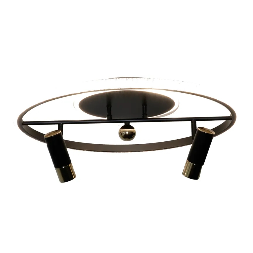 Plafonnier à intensité variable LED/60W/230V 3000-6500K noir + télécommande
