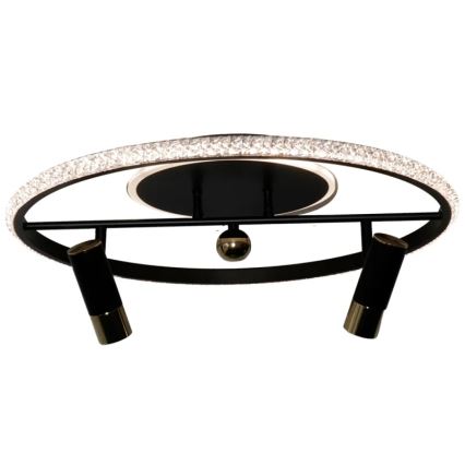 Plafonnier à intensité variable LED/60W/230V 3000-6500K noir + télécommande